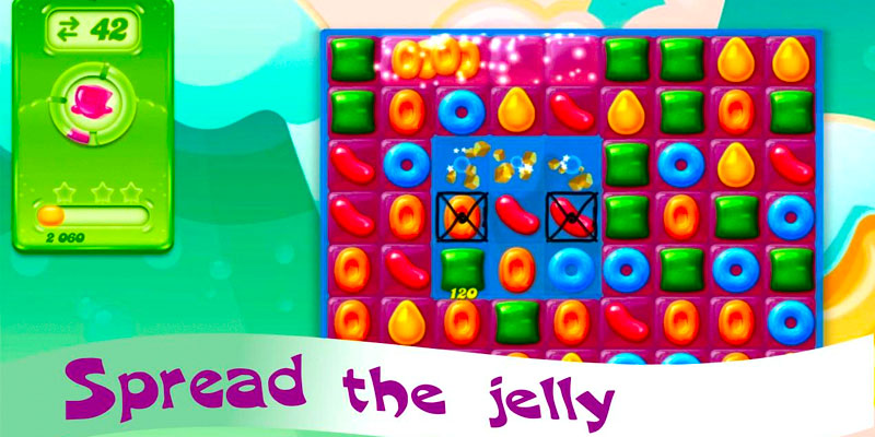 Candy Crush Jelly Saga gameplay