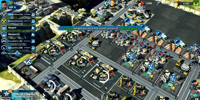 War Planet Online gameplay