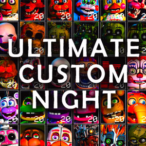 ultimate custom night logo