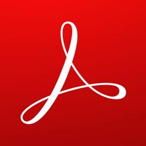Adober Reader DC logo