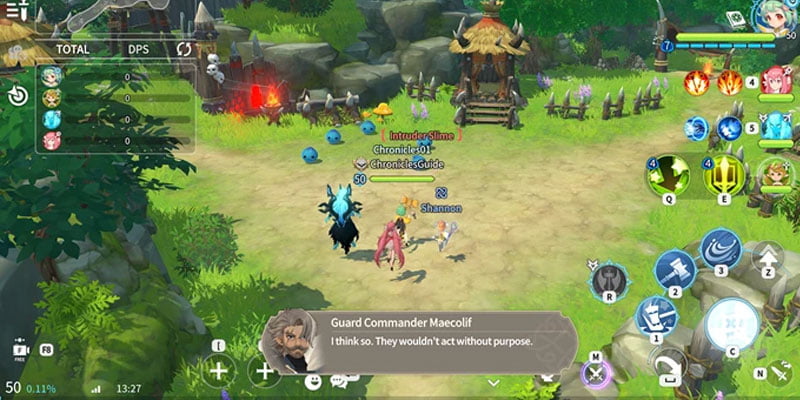 Summoners War Chronicles gameplay