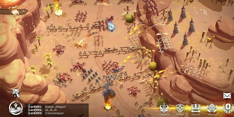 Call of Dragons gameplay