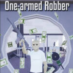 One armed robber logo