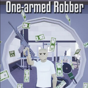 One armed robber logo