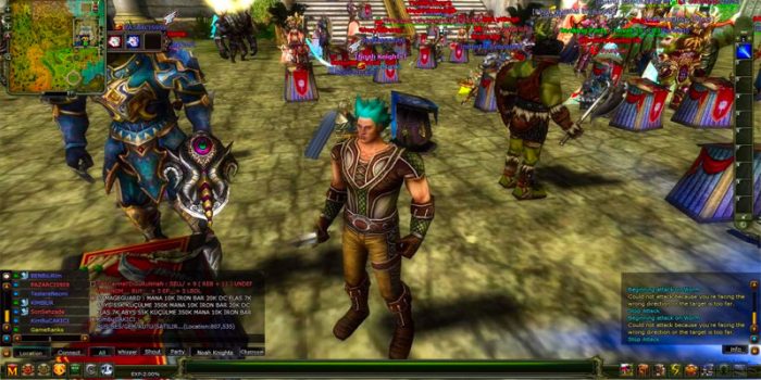 knight online gameplay